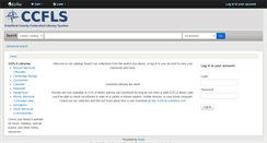 Desktop Screenshot of catalog.ccfls.org